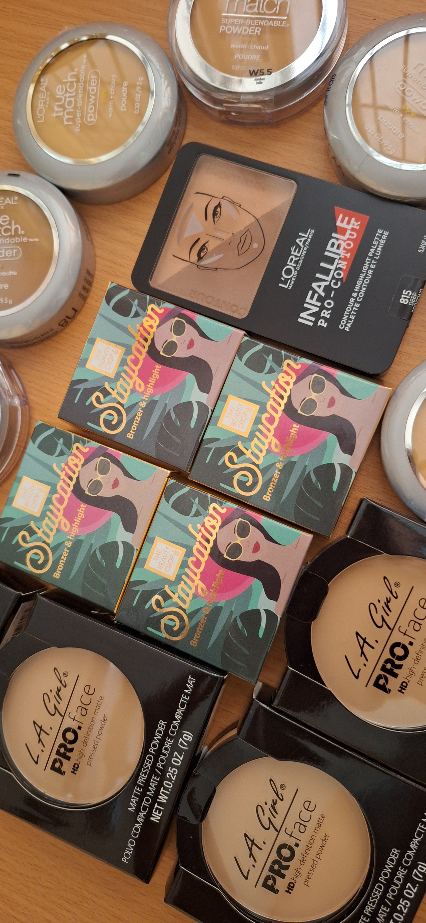THE BEAUTY CROP ROSTRO POLVO COMPACTO CONTORNO