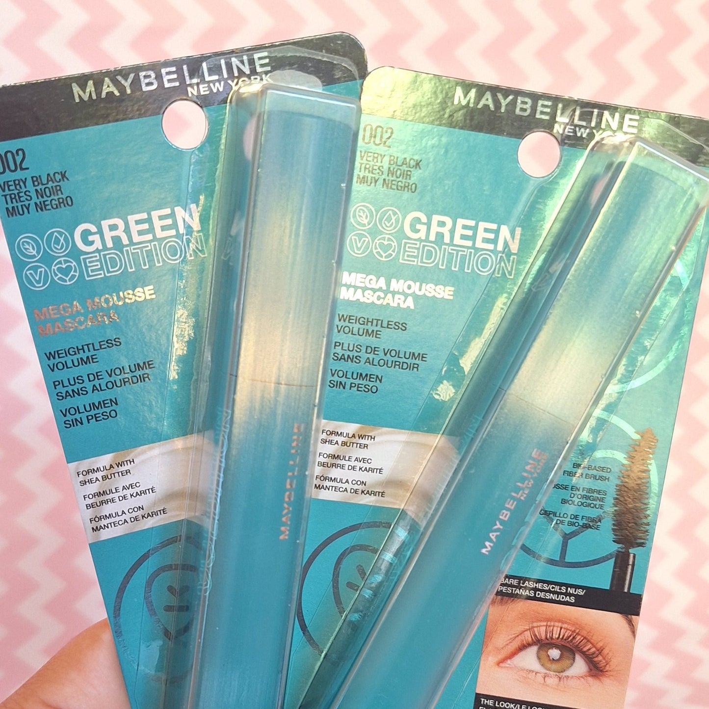 MAYBELLINE OJOS RIMEL A PRUEBA DE AGUA GREEN EDITION