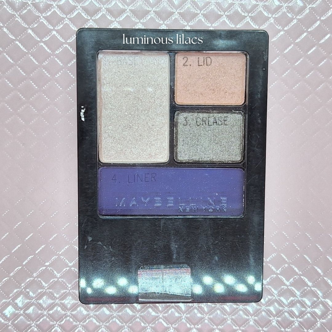 MAYBELLINE OJOS SOMBRAS PALETA LUMINOUS LILACS