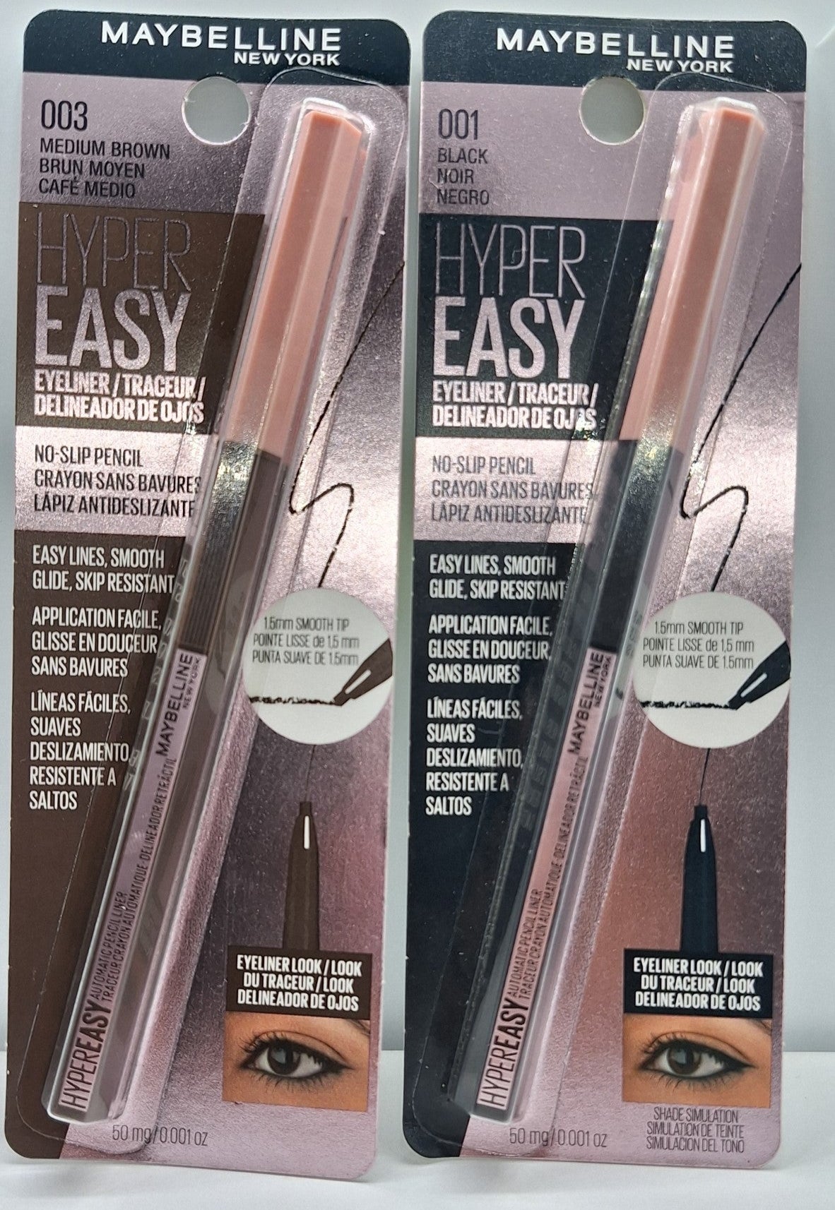 MAYBELLINE OJOS CEJAS LAPIZ HYPER EASY MEDIUM BROWN