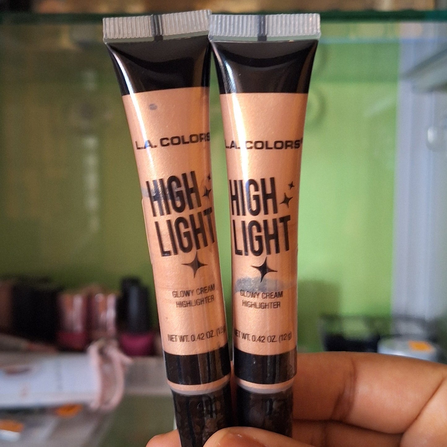 LA COLORS ROSTRO ILUMINADOR EN CREMA GOLDEN PEACH