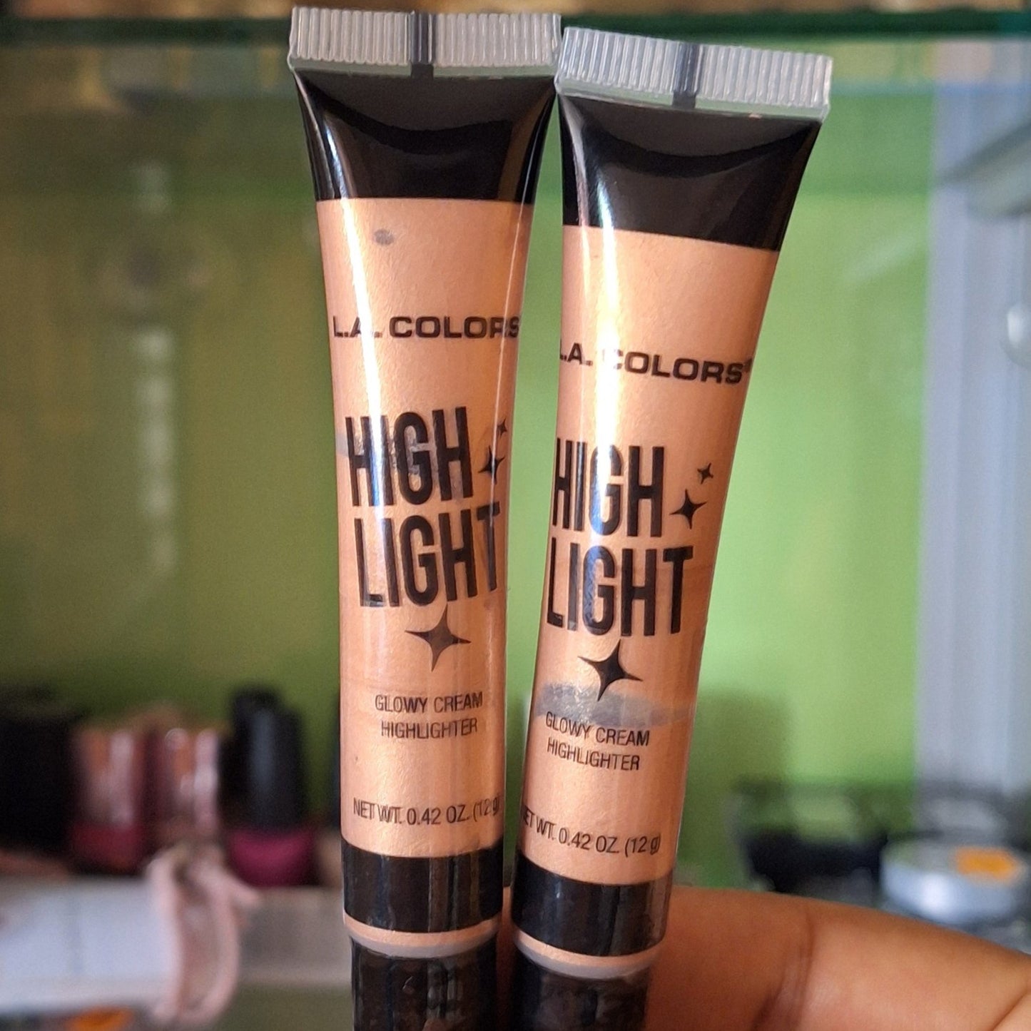 LA COLORS ROSTRO ILUMINADOR EN CREMA GOLDEN PEACH