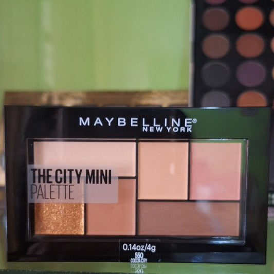 MAYBELLINE OJOS SOMBRAS PALETA THE CITY MINI PALETTE