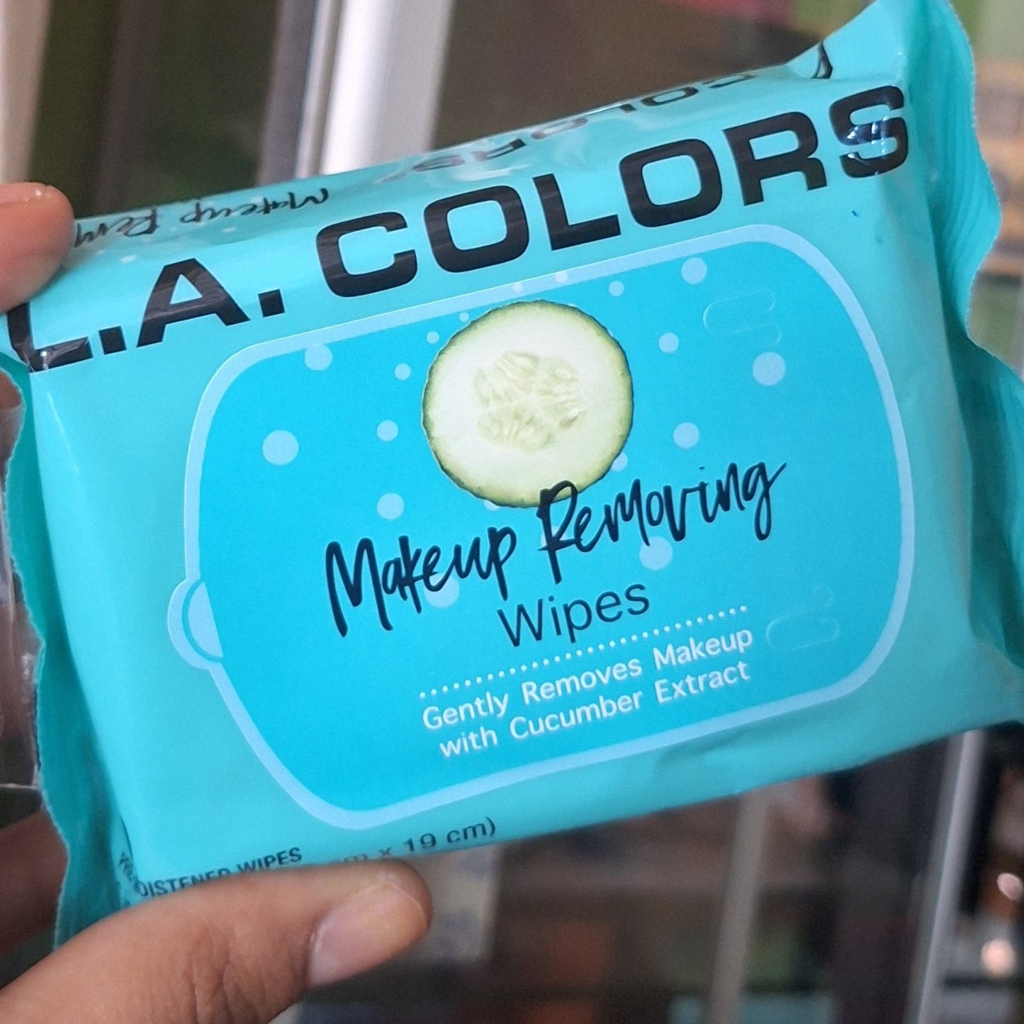 LA COLORS ROSTRO DESMAQUILLANTE TOALLITAS CON INFUSION DE PEPINO