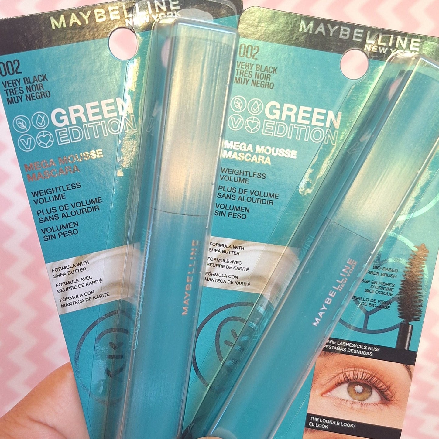 MAYBELLINE OJOS RIMEL A PRUEBA DE AGUA GREEN EDITION