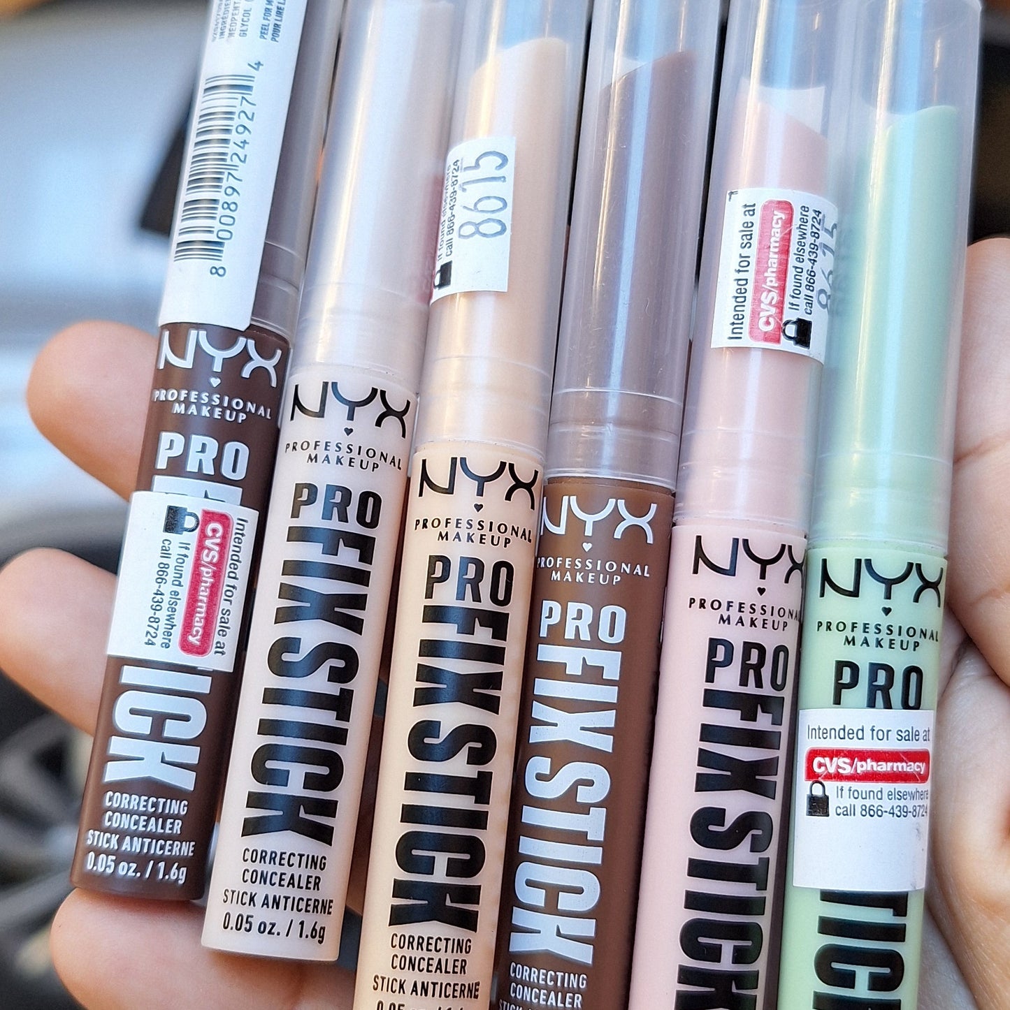 Mini Lote rostro 12 piezas S/264