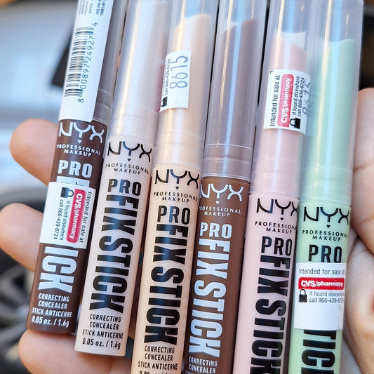 NYX ROSTRO CORRECTOR EN CREMA PRO FIX STICK  GREEN