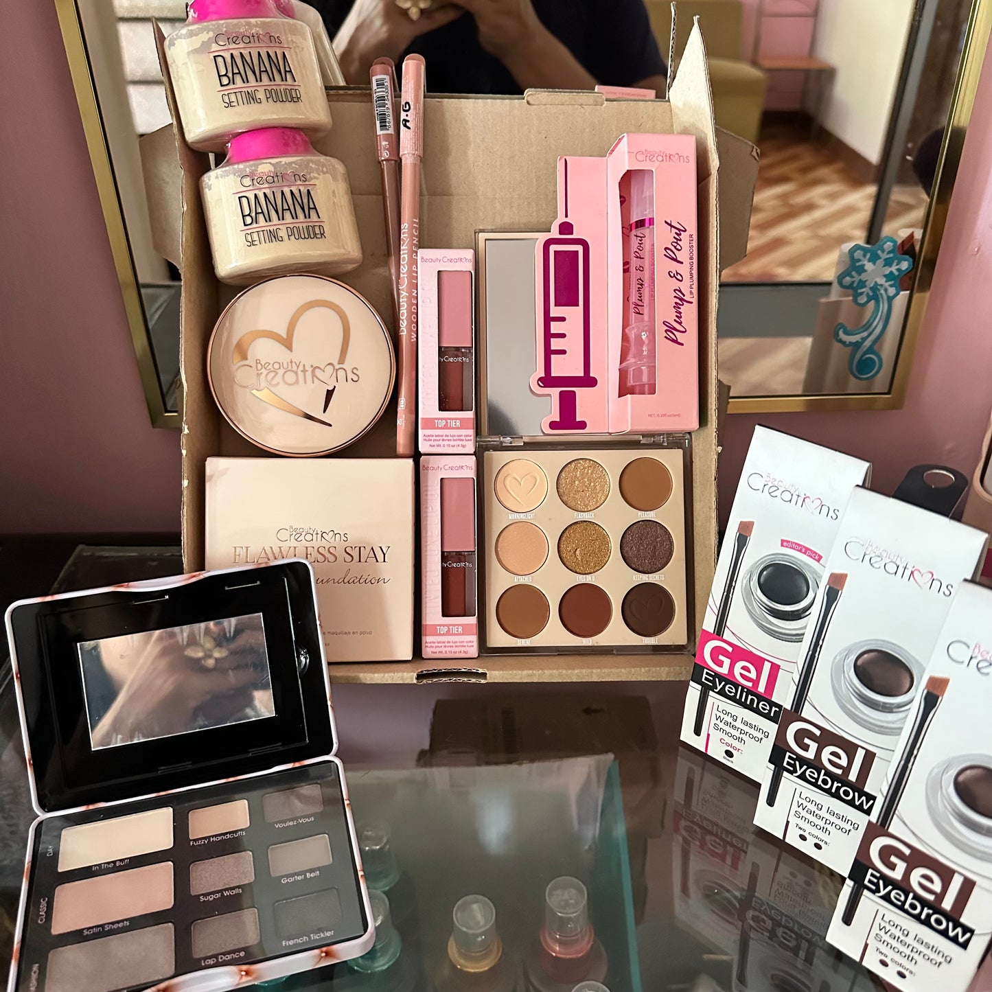 MINI LOTE BEAUTY CREATIONS 13 PIEZAS S/305