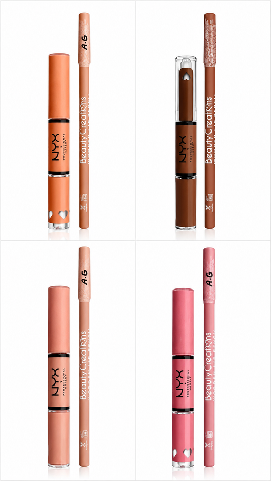 LIP COMBO NYX + BEAUTY CREATIONS