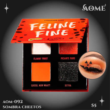 ALAMAR COSMETICS OJOS SOMBRAS POLVO FELINE FINE CHEETOS