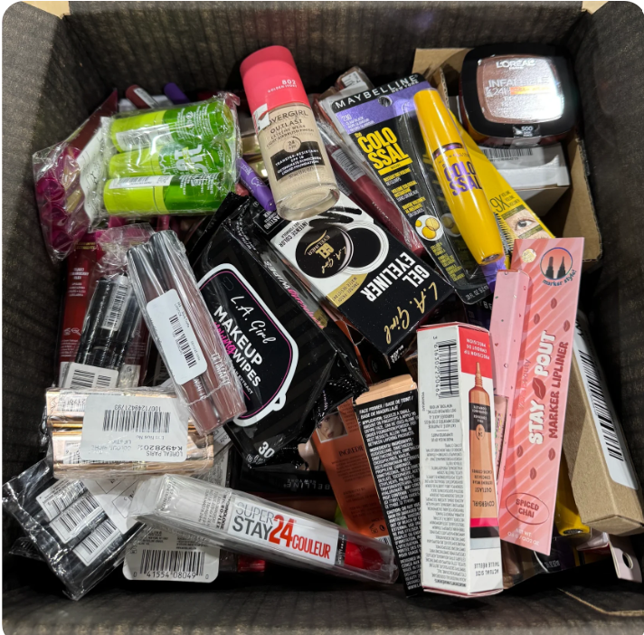 Caja Surtida Loreal - Maybelline - NYX - Liquidación 114 Unidades (LMYX)