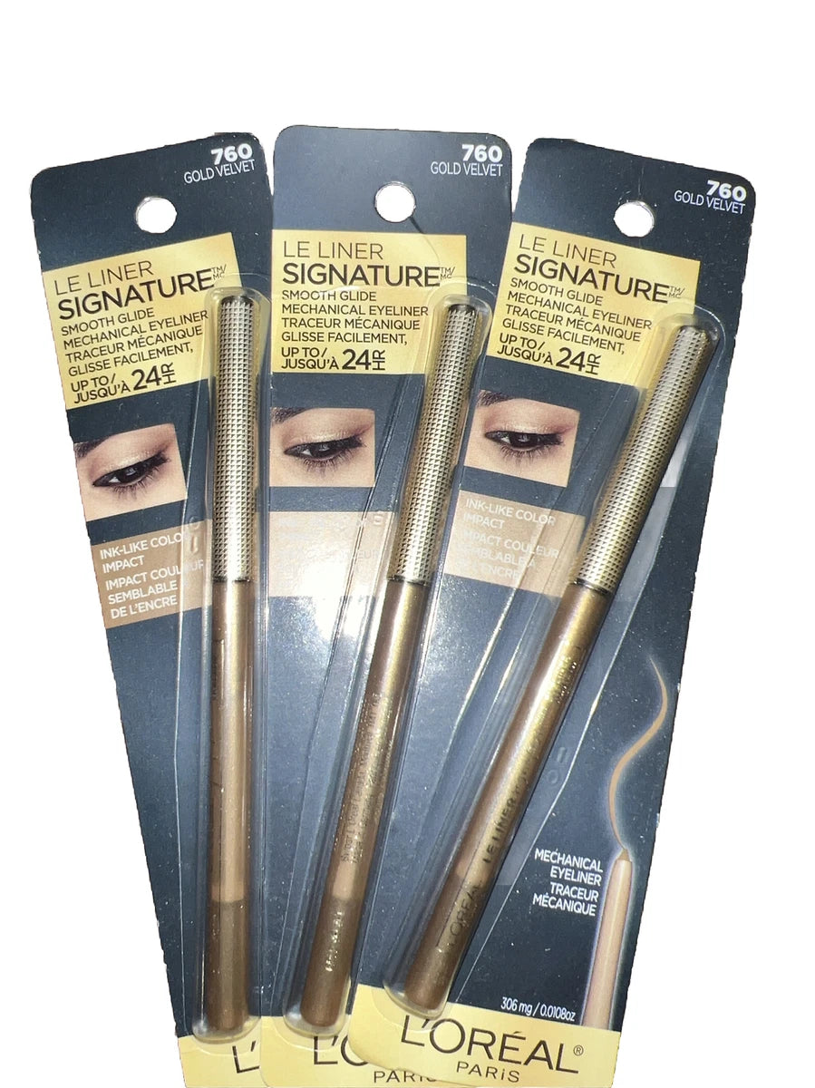 LOREAL OJOS DELINEADOR LAPIZ GOLD VELVET